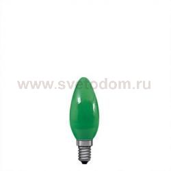 Лампа зеленая свеча Paulmann 40223