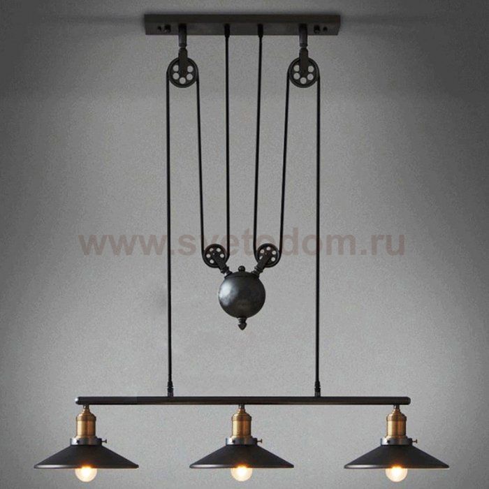 Люстра Loft Cone Pendant Balance Line 3 Loft Concept 40.224