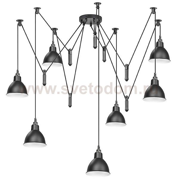 Подвесной светильник Black Construction Loft Concept 40.2268