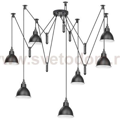 Подвесной светильник Black Construction Loft Concept 40.2268