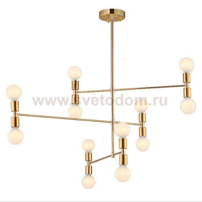 Подвесной светильник Атомиум Золото Loft Concept 40.2307