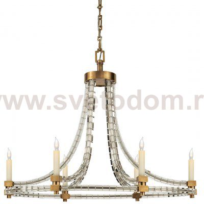 Люстра Crystal Cube Oval Flatline Chandelier Loft Concept 40.2387