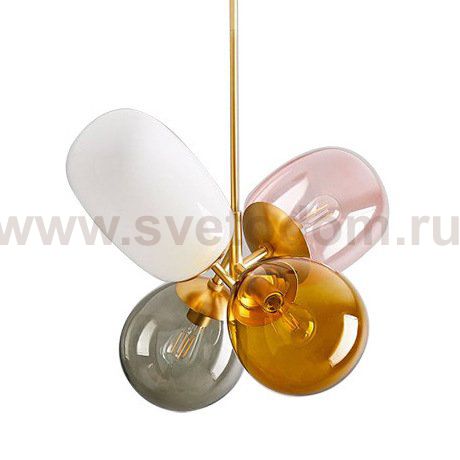 Люстра Candies Modern Balloon Glass Chandelier Loft Concept 40.2404