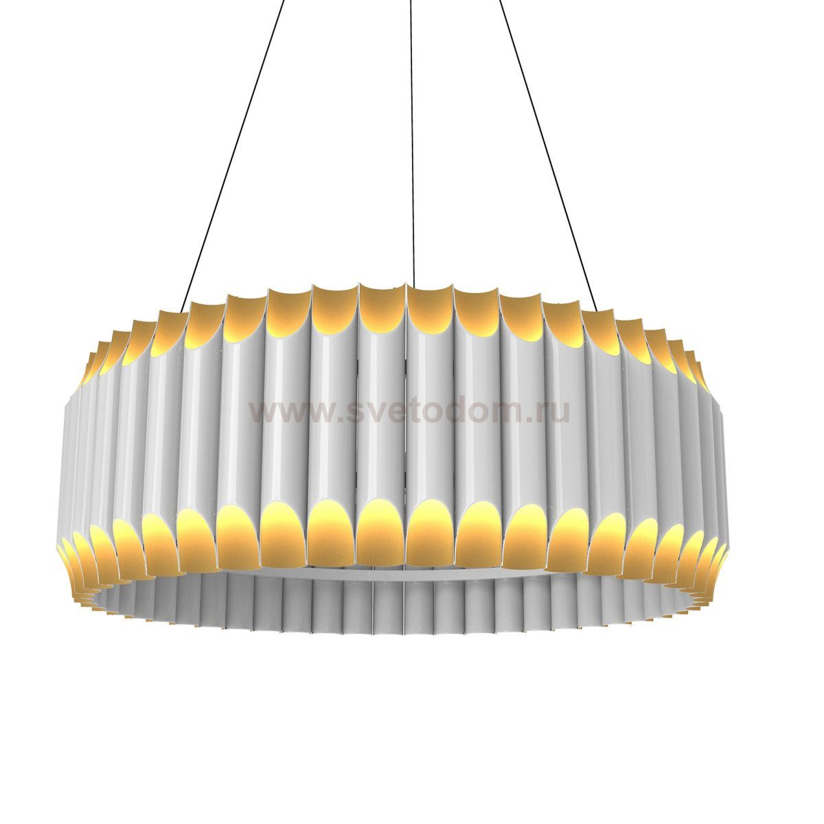 Люстра GALLIANO ROUND SUSPENSION LIGHT by DELIGHTFULL White Loft Concept 40.2415