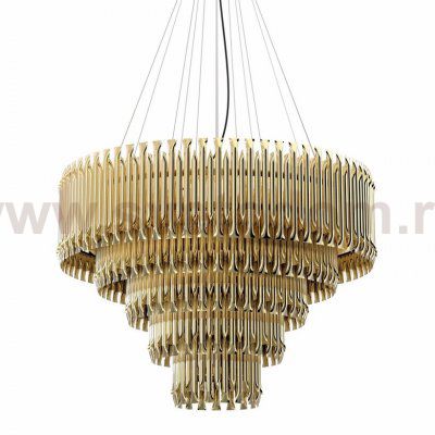 Люстра MATHENY CHANDELIER 5 SUSPENSION by DELIGHTFULL Gold Loft Concept 40.2416