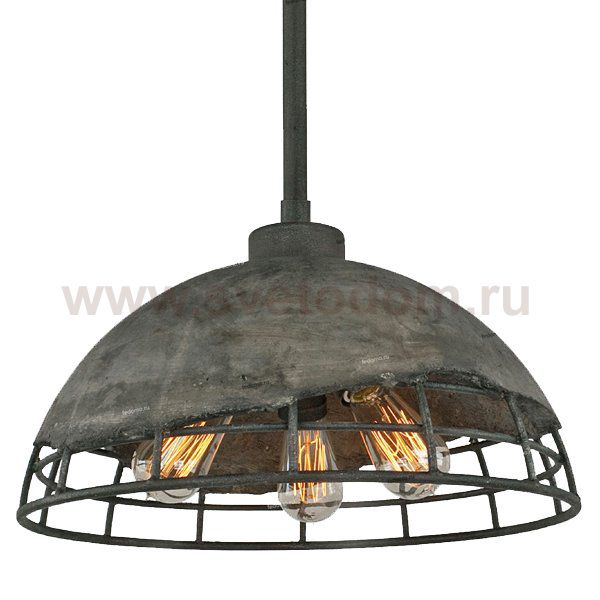 Подвесной светильник Stone industrial lamp 3 Loft Concept 40.245.MT.BL.R1L