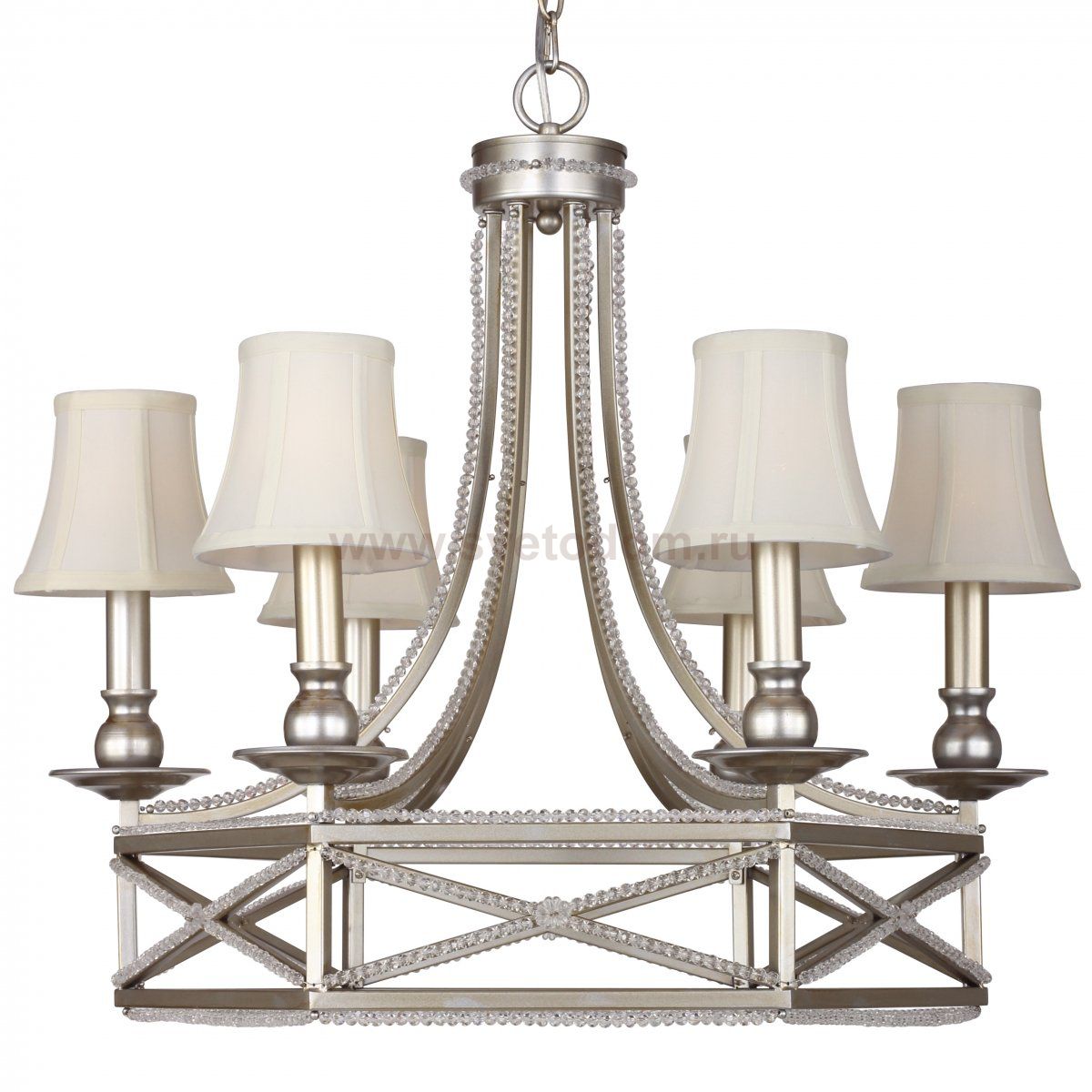 Люстра Foiling Spider Web Silver 6 Loft Concept 40.2469