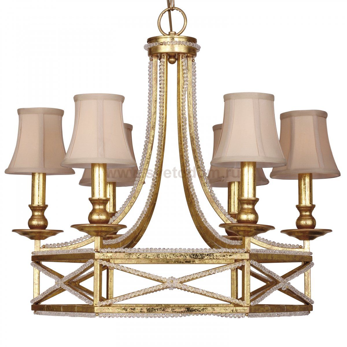 Люстра Foiling Spider Web Gold 6 Loft Concept 40.2470