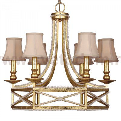 Люстра Foiling Spider Web Gold 6 Loft Concept 40.2470