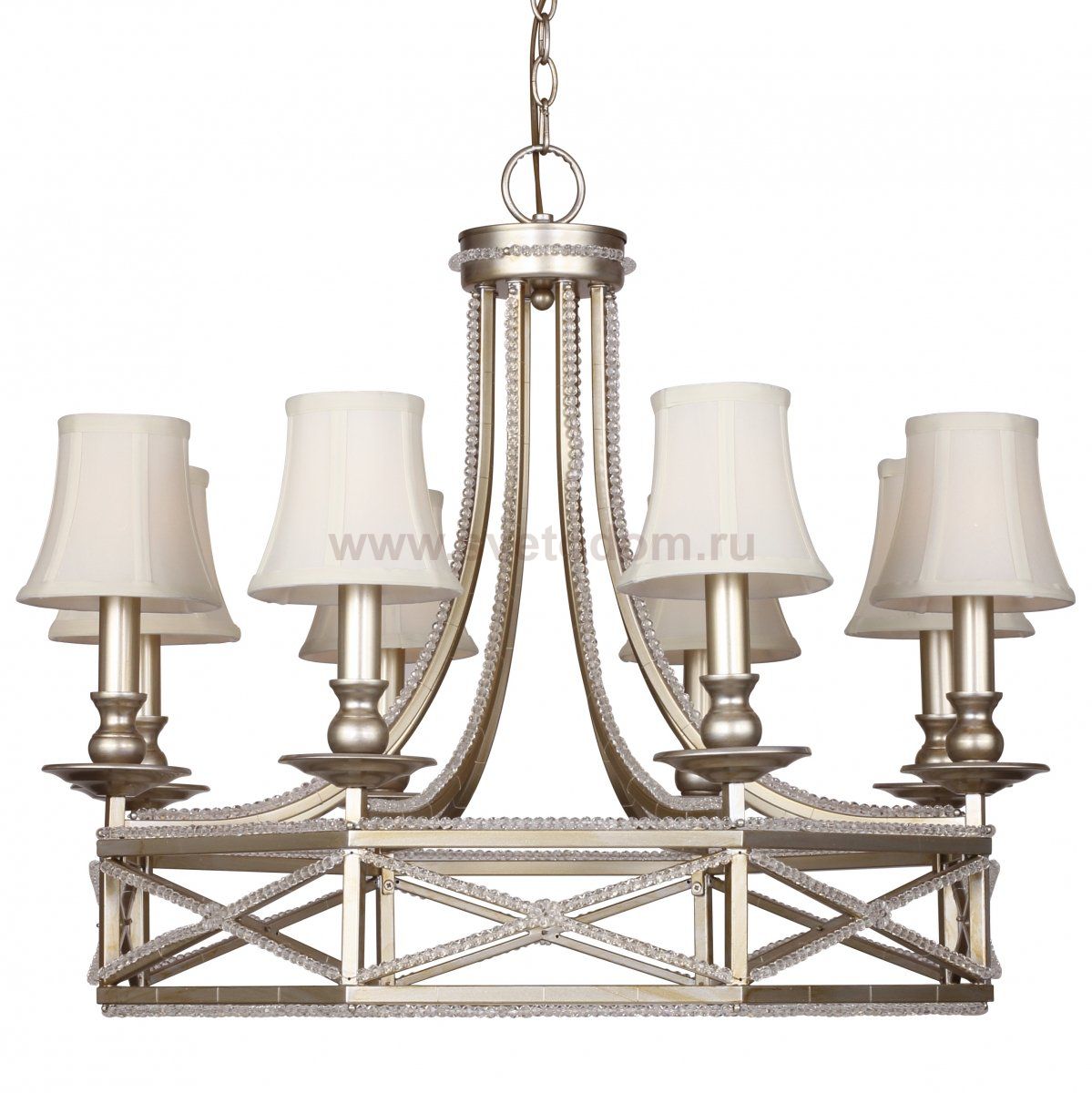 Люстра Foiling Spider Web Silver 8 Loft Concept 40.2471