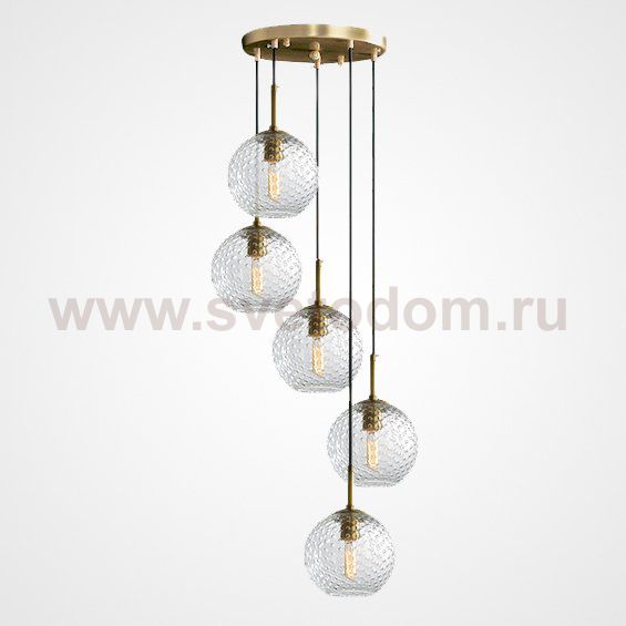 FINNAR подвесной светильник 5 плафонов Loft Concept 40.2519-0