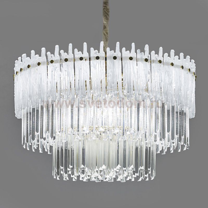 Люстра Murano Glass ICE Chandelier Loft Concept 40.2521-0