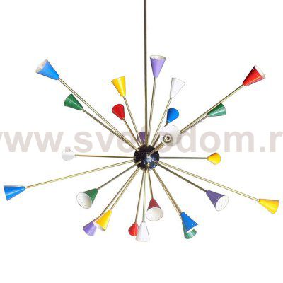 Люстра Huge Pair of Multi Color Italian Sputnik Loft Concept 40.2530-0
