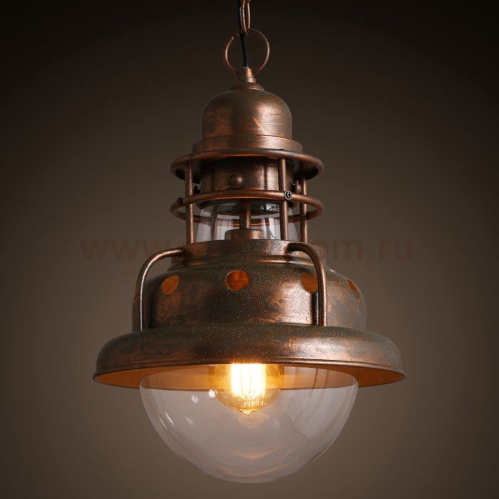 Светильник Old Copper Bubble Pendant Loft Concept 40.258