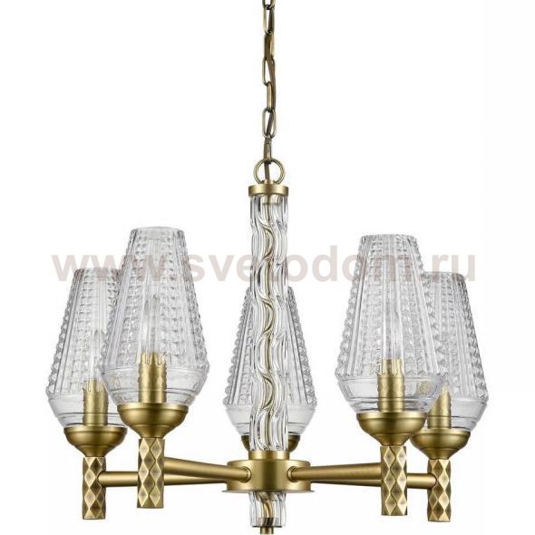 Люстра Ribbed Chandelier Loft Concept 40.2618