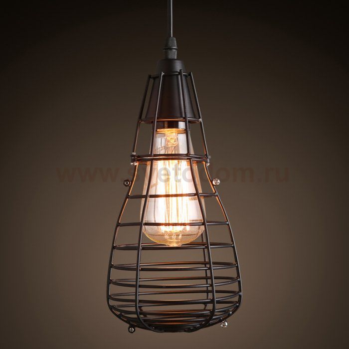 Подвесной светильник Pear Cage Pendant Loft Concept 40.261.WD.BL.T1B