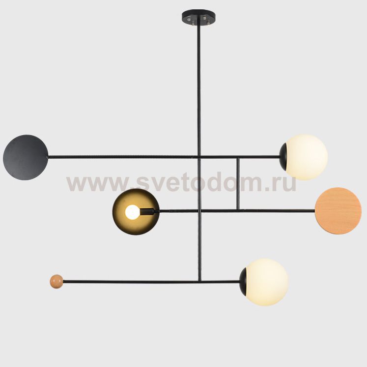 Подвесной светильник FLIAR Libra 2+1 Loft Concept 40.2640-0