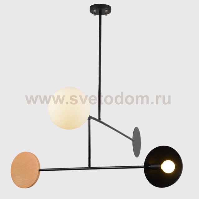 Подвесной светильник FLIAR Libra 1+1 Loft Concept 40.2641-0