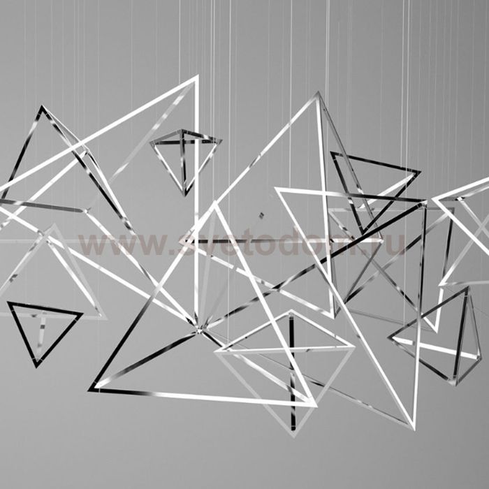 Подвесной светильник Weightless Triangles Loft Concept 40.2645-0