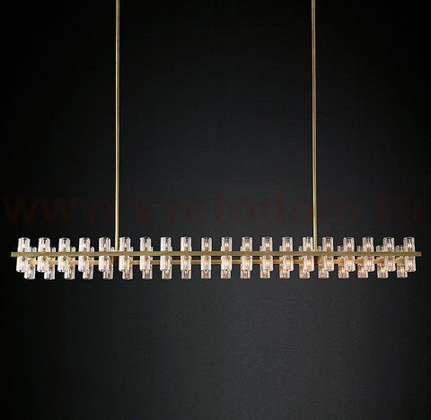Люстра Restoration Hardware Arcachon Linear Chandelier Loft Concept 40.2661