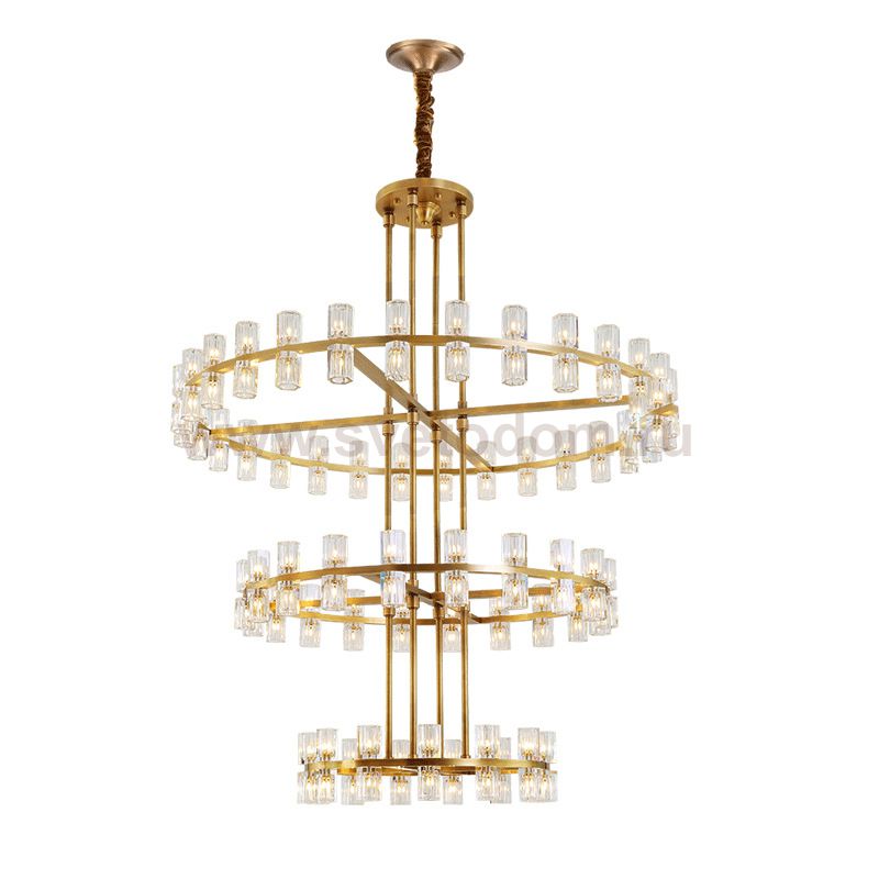 Люстра Restoration Hardware Arcachon Round 3-Tier Chandelier Loft Concept 40.2664