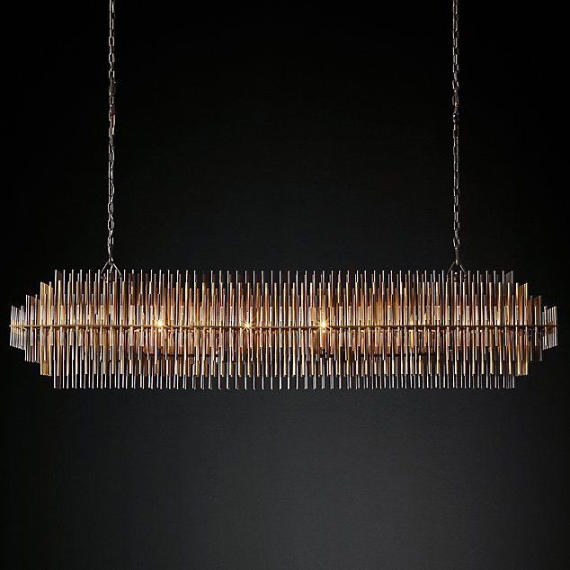 Люстра Restoration Hardware Emile Linear Chandelier Loft Concept 40.2679