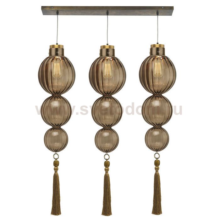 Люстра Heathfield Lighting - Medina Linear 3 Chandelier Loft Concept 40.2683-0