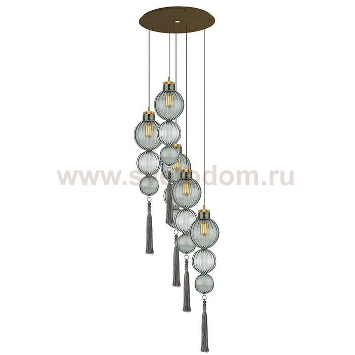 Люстра Heathfield Lighting - Medina Circle 5 Chandelier Loft Concept 40.2685-0