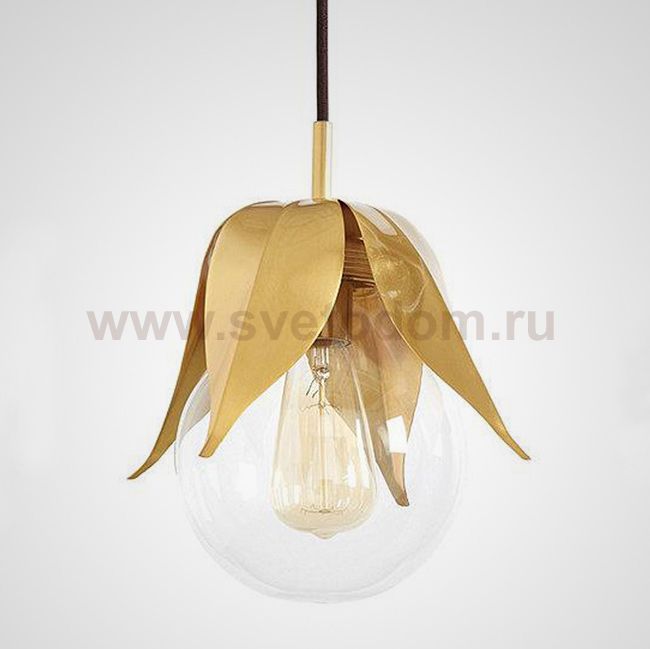 Подвесной светильник с цветочным декором FLOWER Loft Concept 40.2690-0