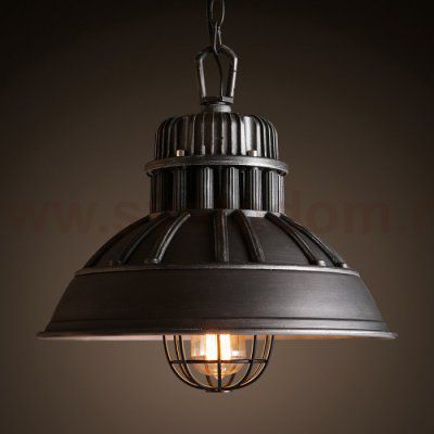 Подвесной светильник Loft Industrial Metal Cage Elder Loft Concept 40.270