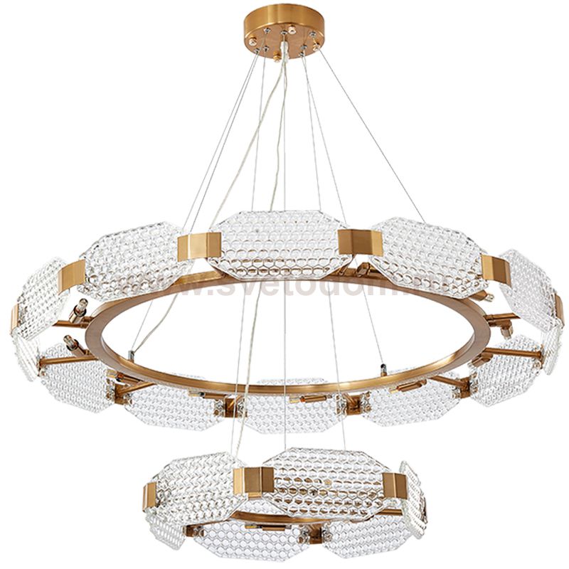 Люстра Ring shaped crystal chandelier Loft Concept 40.2712