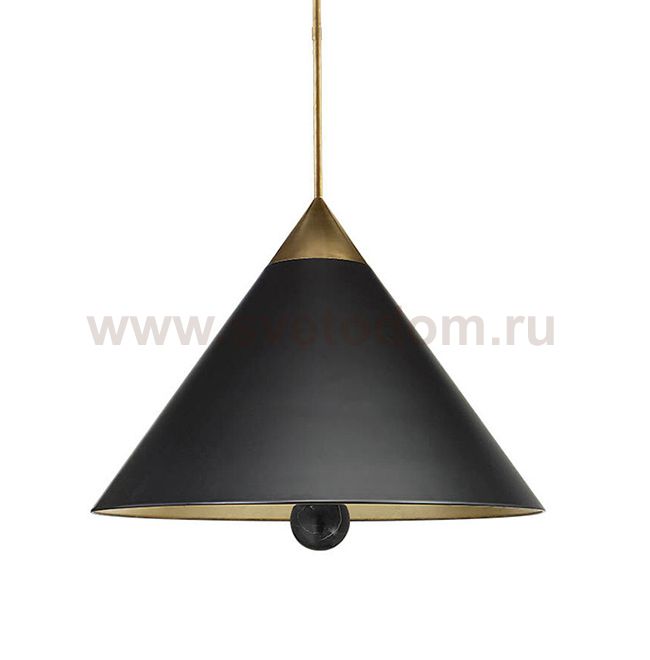 Подвесной светильник Cleo Pendant Brass & Black Loft Concept 40.2722-0