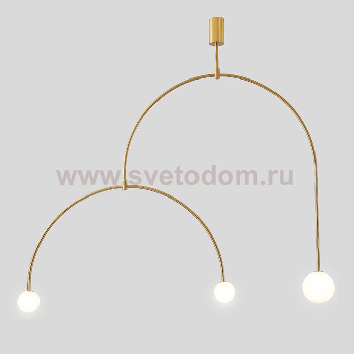 Люстра Fontana Amorosa Three Gold Loft Concept 40.2733