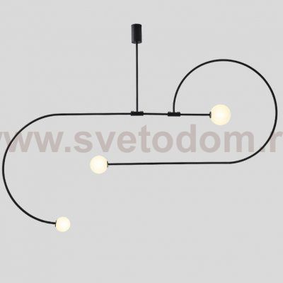 Люстра Fontana Amorosa Three Vortex Black Loft Concept 40.2734