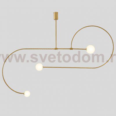 Люстра Fontana Amorosa Three Vortex Gold Loft Concept 40.2735
