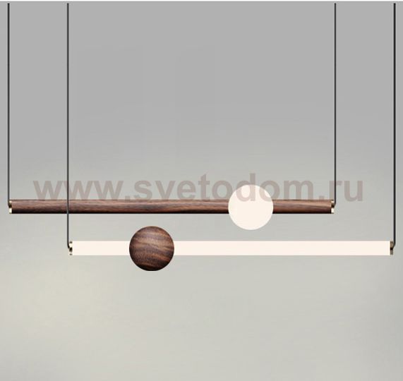 Люстра ORION GLOBE LIGHT wood Loft Concept 40.2738