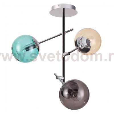 Люстра Bolle hanging 3 lamp Multi Color Loft Concept 40.2749-2