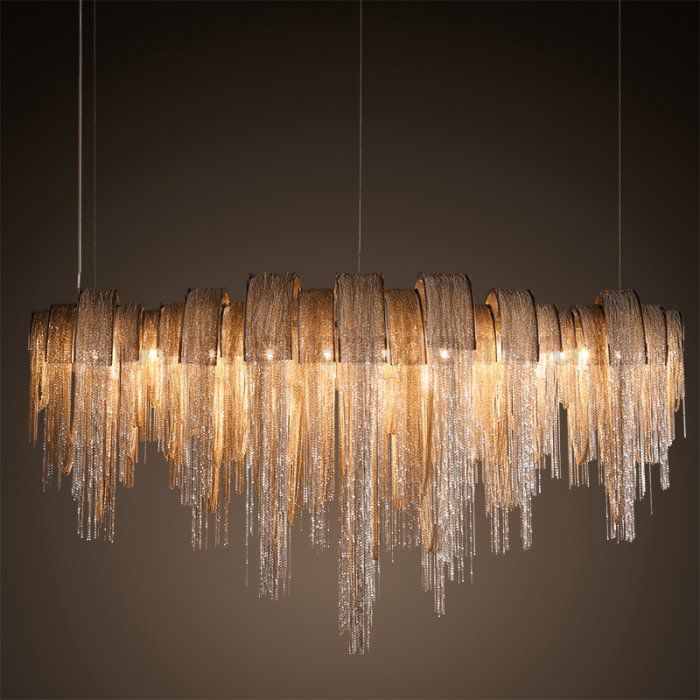 Люстра Volver Golden Chain Chandelier Loft Concept 40.275