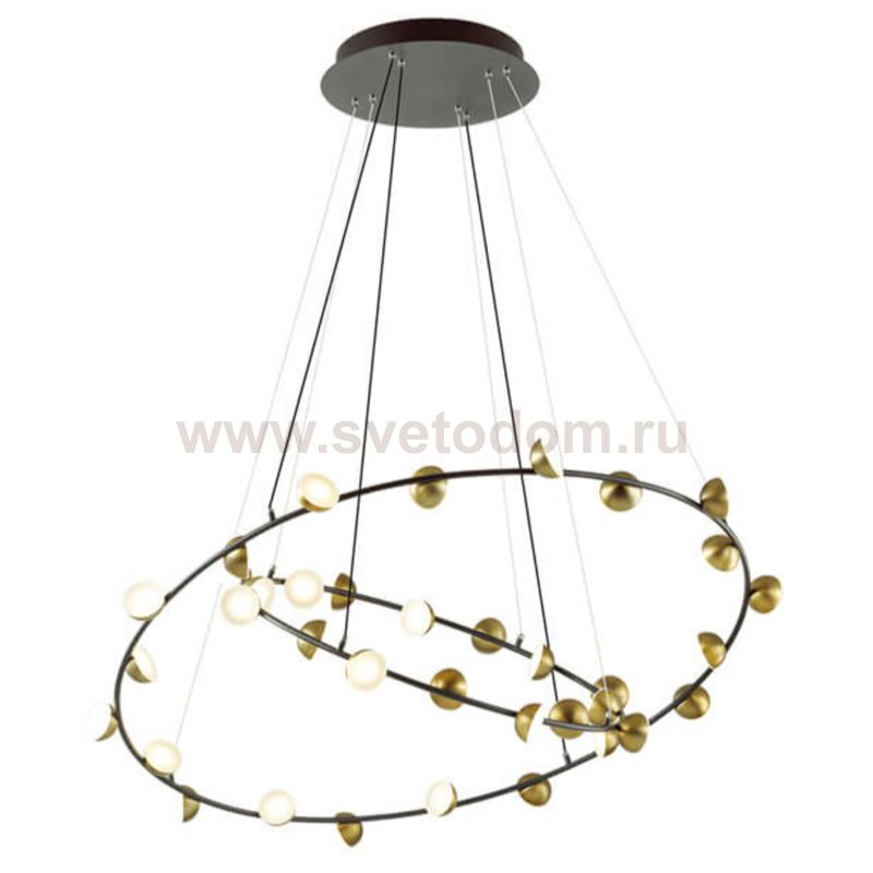 Люстра Bloom Two Rings Loft Concept 40.2764