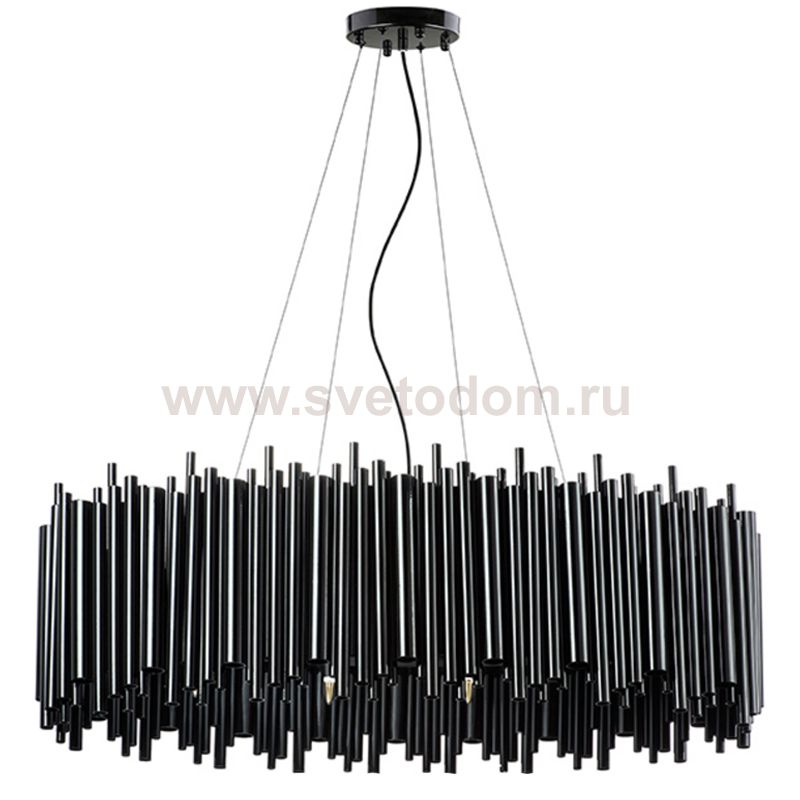Люстра Delightfull Brubeck Chandelier Black Oval Loft Concept 40.2784