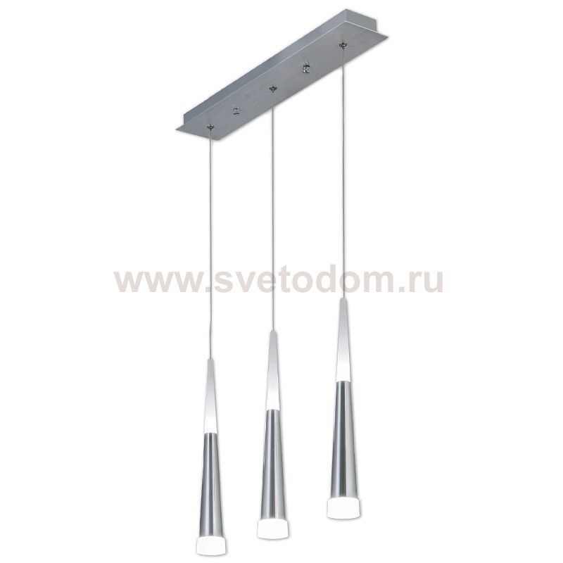 Люстра Vibia Slim Jordi Vilardell Silver 3 подвеса Loft Concept 40.2788-1
