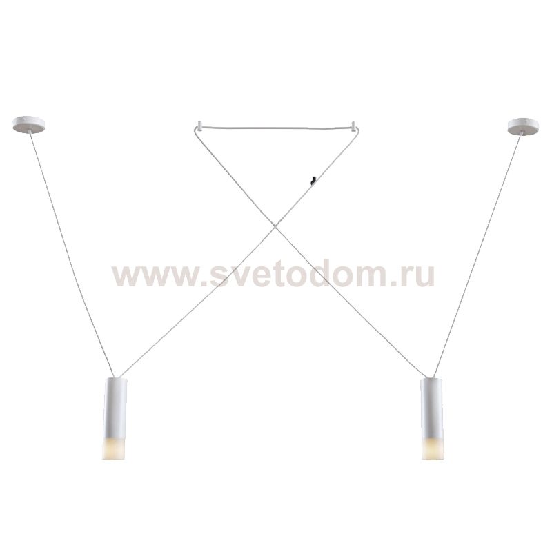 Wireflow LED White Suspension lam 2 патрона Loft Concept 40.2815