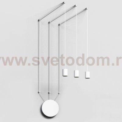 Подвес Wireflow FreeForm 0363 LED White 3 патрона Loft Concept 40.2820-1