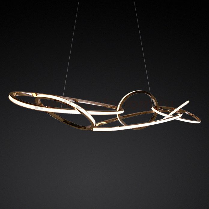 Unfolded Hanging Light Sculpture by Niamh Barry Loft Concept 40.2871