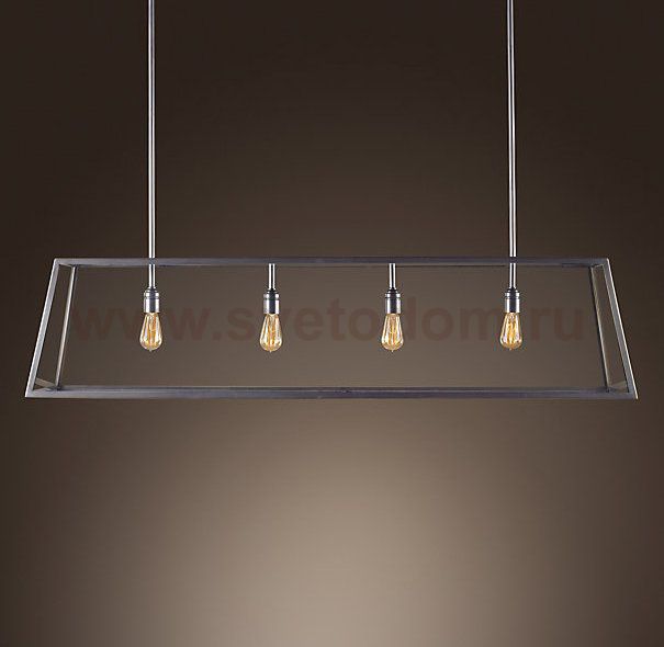 Люстра Loft Industrial Filament Chandelier Big Loft Concept 40.288
