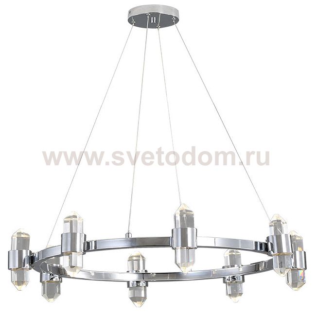 Люстра Crystals In Ring Chandelier Chromium Loft Concept 40.2902