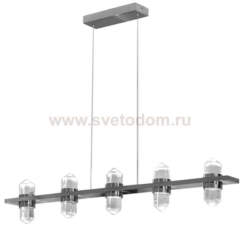 Люстра Crystals In Ring Line Chromium Loft Concept 40.2904