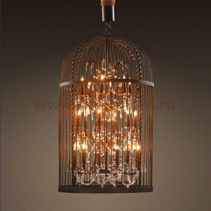 Люстра Steampunk Birdcage Chandelier Loft Concept 40.290