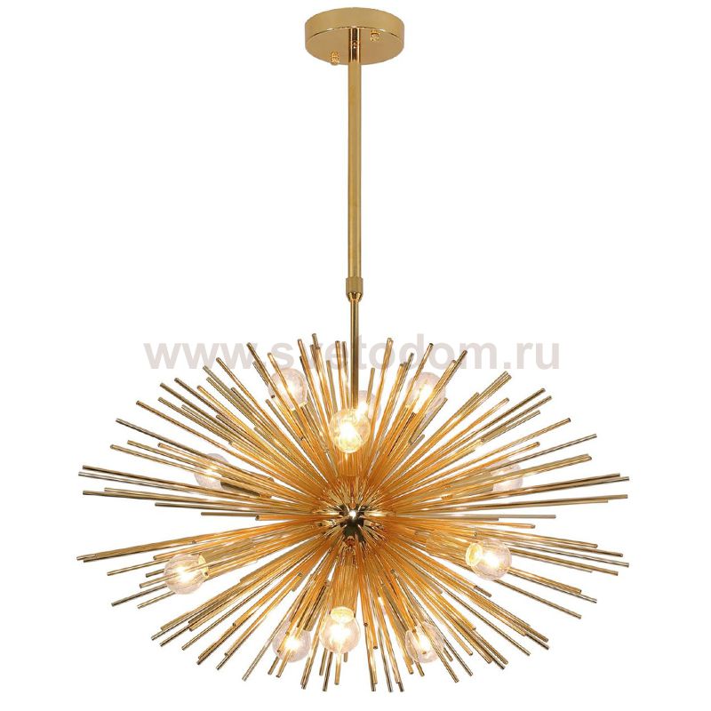 Люстра ASTRA Chandelier Sputnik Gold 60 Loft Concept 40.2910-3