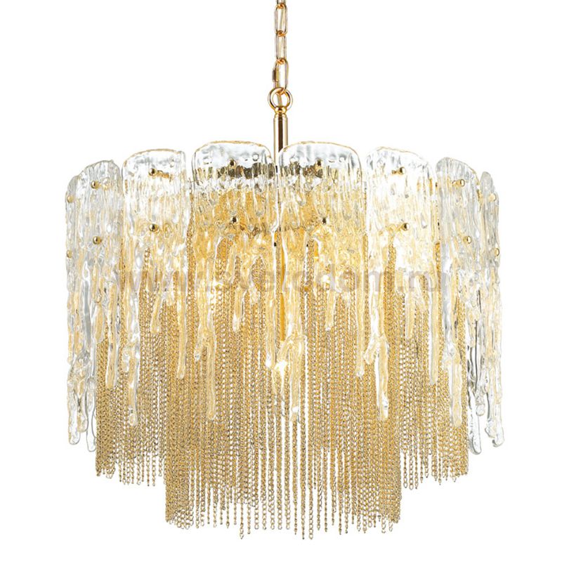 Люстра Ice and Gold Chains Loft Concept 40.2912-2